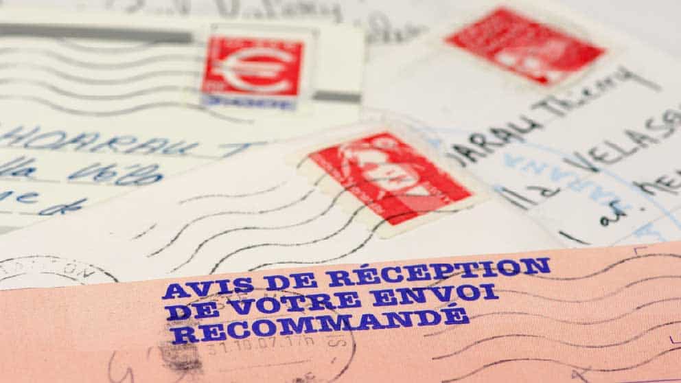 Lettre recommandée 15 jours ouvrés